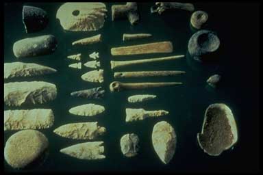 Stone Tools used in stone age